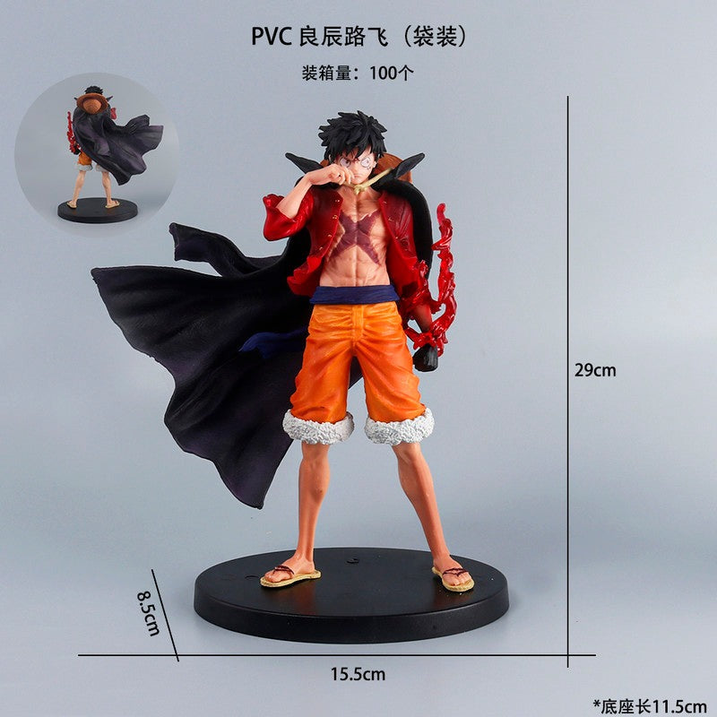 Luffy veil figure round base 19cm mushtache