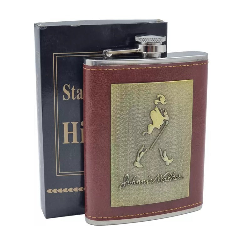 JW Portable Hip Flask (8oz) Alcohol Drinks