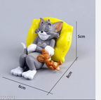 Tom & Jerry Cute Sleeping Car Interior Accessory – Adorable Cartoon Character Toy