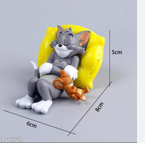 Tom & Jerry Cute Sleeping Car Interior Accessory – Adorable Cartoon Character Toy