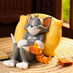 Tom & Jerry Cute Sleeping Car Interior Accessory – Adorable Cartoon Character Toy