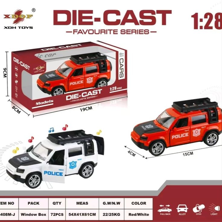 Land Rover Police Car