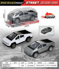 Tesla Cyber Truck Model Car Exclusive Alloy Metal Pull Back Die-cast Car Diecast Metal Toy