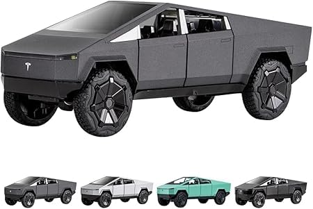 Tesla Cyber Truck Model Car Exclusive Alloy Metal Pull Back Die-cast Car Diecast Metal Toy