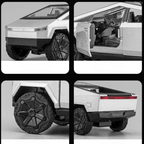 Tesla Cyber Truck Model Car Exclusive Alloy Metal Pull Back Die-cast Car Diecast Metal Toy