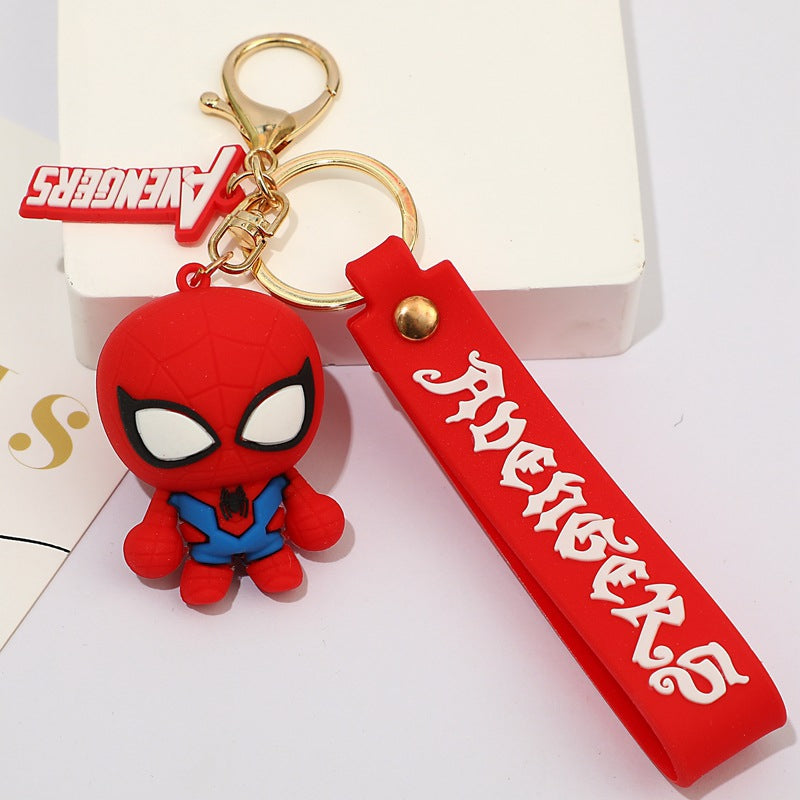 Happy Spider heavy Rubber keychain