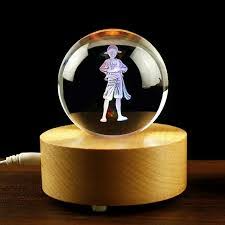 luffy  Standing New Crystal Ball Lamp