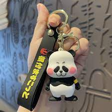 New Motu Panda Rubber Keychain