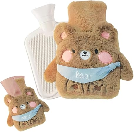 Plush Hot Water Bottle Mini Silicone Hot Water Bottle