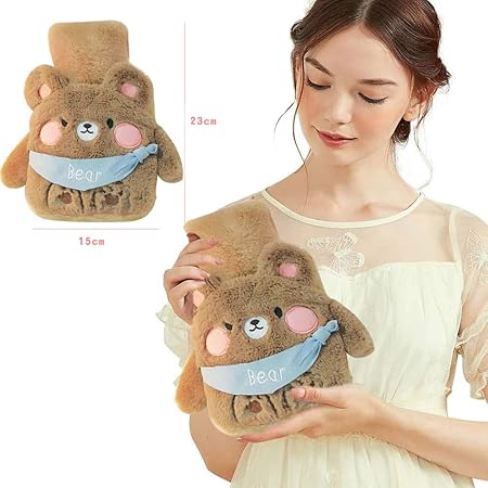 Plush Hot Water Bottle Mini Silicone Hot Water Bottle