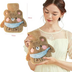 Plush Hot Water Bottle Mini Silicone Hot Water Bottle