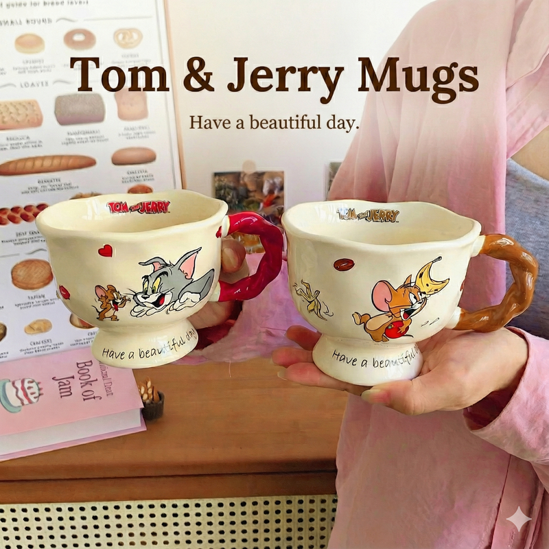 Tom And Jerry Ceramic Cup