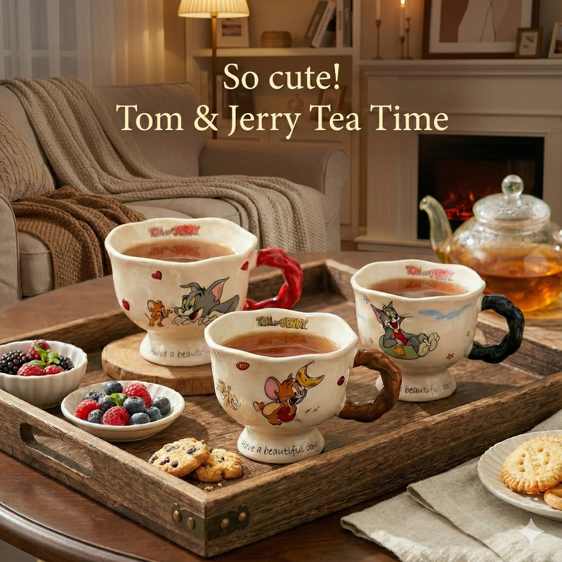 Tom And Jerry Ceramic Cup