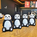 Cute Panda Water Bottle for Kids – BPA-Free Leakproof Animal Shaped Bottle – Reusable & Portable Cartoon Drink Thermos