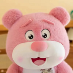 Happy Bear Super Soft Stuffed Teddy (Plink)