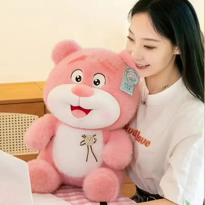 Happy Bear Super Soft Stuffed Teddy (Plink)