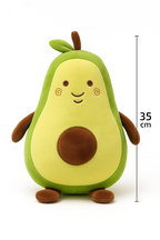 Avocado Plush Soft Toy – Cute Stuffed Avocado Pillow, Hugging Plush Doll for Kids (35cm)