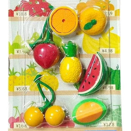 Dinosaur Eraser or Fruit Eraser