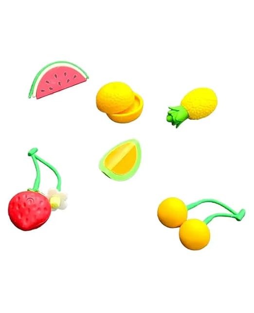 Dinosaur Eraser or Fruit Eraser