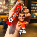 Ronaldo RD/WHT Rubber Keychain Pack