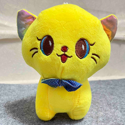 Cute Yellow Cat Plush Toy