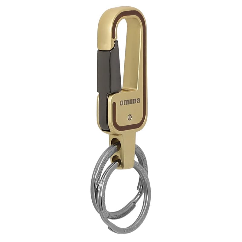 Omuda Premium and Stylish Hook Locking Metal Key Chain for Men & Women