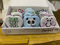 Panda heart / square mix design pocket mirror