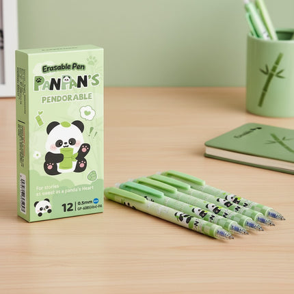 Cute Panda Erasable Gel Pens