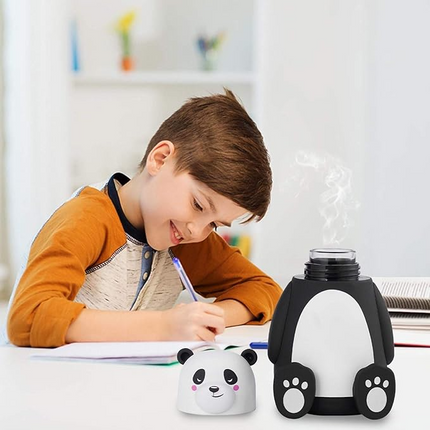 ROSEFINCH 320 ml Panda Design Anti Leak Water Bottle