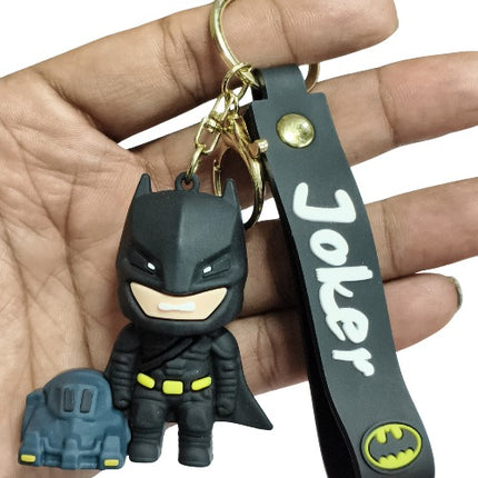 Batman with Tank Rubber Keychain