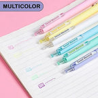 Morandi Plastic Colorful Retractable Gel Pen