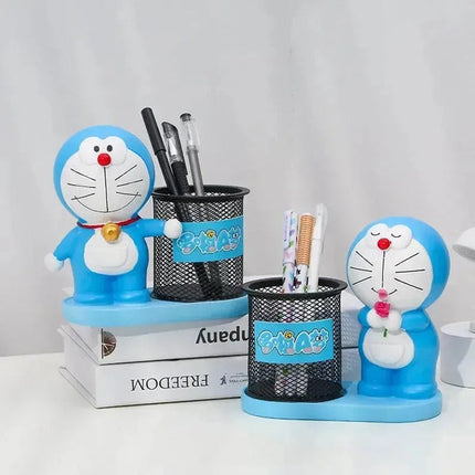 Doraemon Metal Mesh Pen Stand