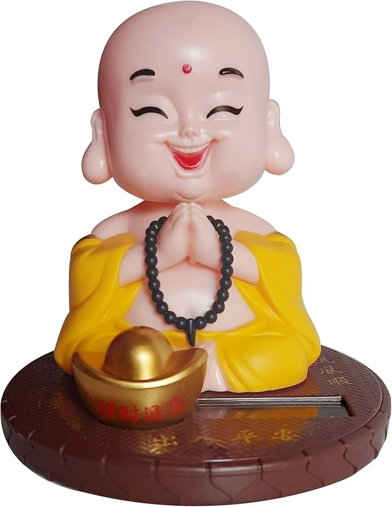 Solar Budha Ji New Bobblehead