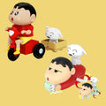 Shinchan Cycle with Shiro And Shinchan
