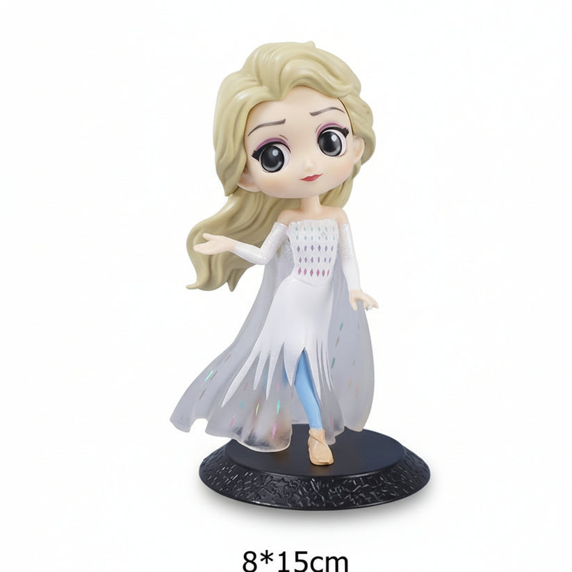 Elsa Water Queen Disney Princess Frozen White Dress Action Figure