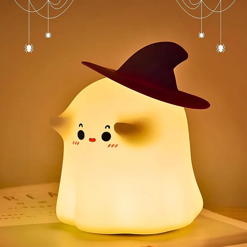 Cute Ghost Silicone Night Lamp
