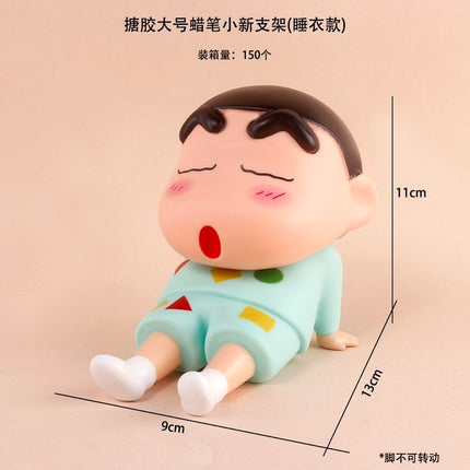 Green Shinchan Sitting Figure
