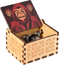 Money Heist Hand Crank Music Box | Wooden Musical Toy/Vintage Hand Crank Musical Gifts for Men Birthday Special