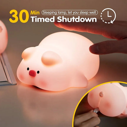 Pig Silicone Night Lamp