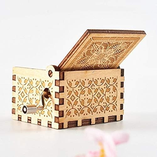 Money Heist Hand Crank Music Box | Wooden Musical Toy/Vintage Hand Crank Musical Gifts for Men Birthday Special