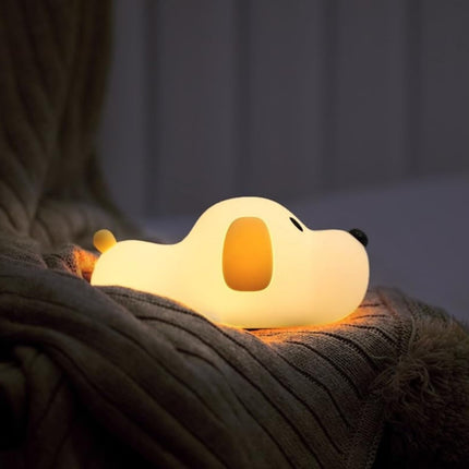 Dog Puppy Silicone Night Lamp