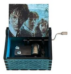 Harry Potter Music Box Wooden Classic Music Box Wooden Musical Toy/Vintage Hand Crank Musical Gifts for Men Birthday Special