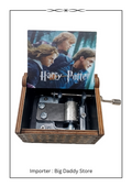 Harry Potter Wooden Hand-Crank Music Box Honey