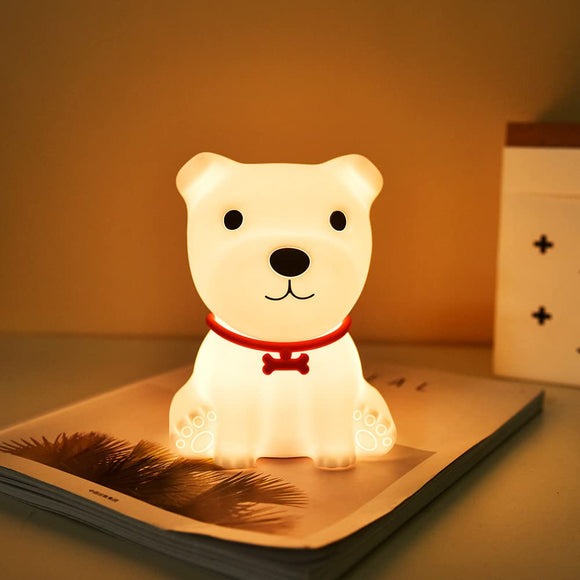 Dog Sillicon Night Lamp