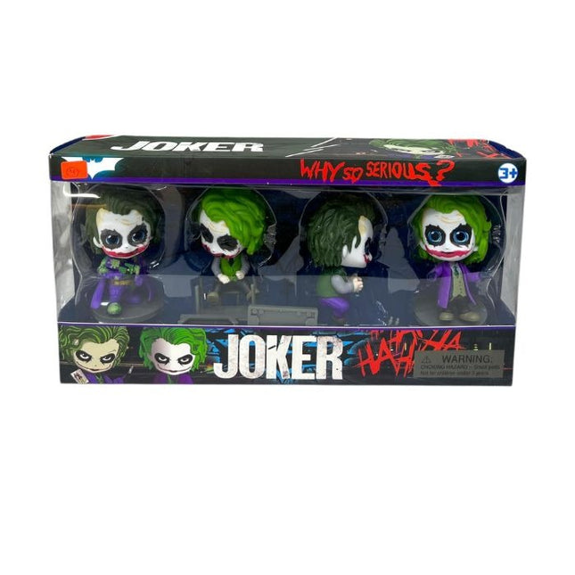 4pcs - Joker Action Figure