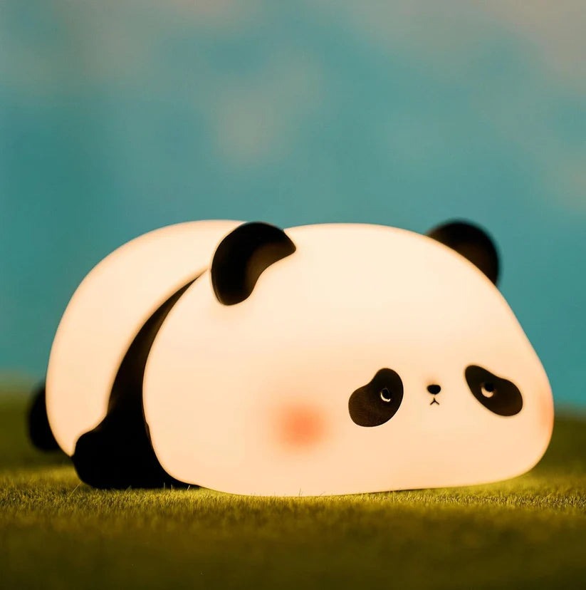 Sleeping Panda Silicone Night Lamp