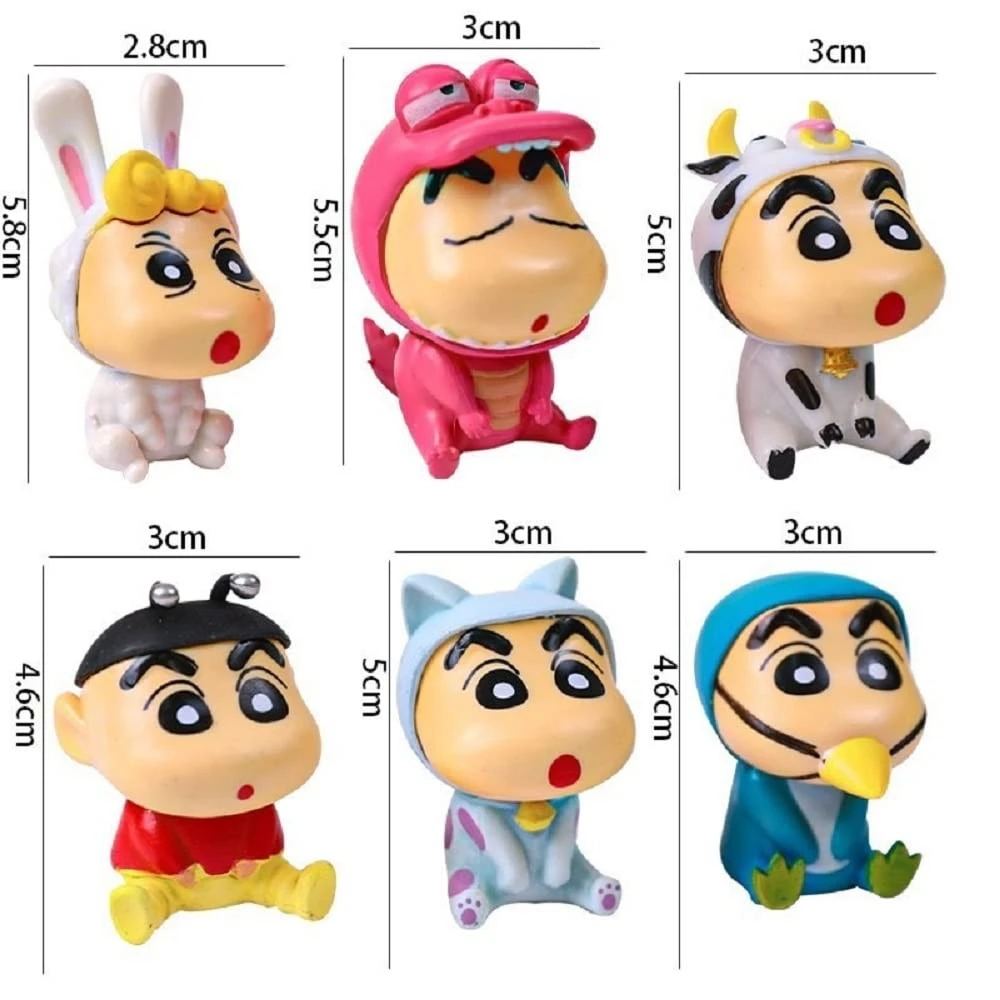Shin Chan Animal Costume Mini Figures