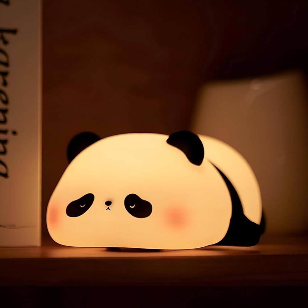 Sleeping Panda Silicone Night Lamp
