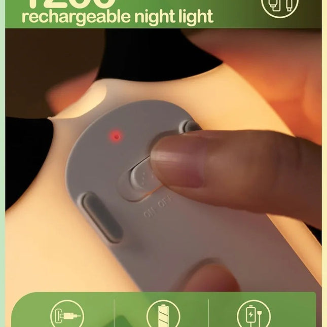 Sleeping Panda Silicone Night Lamp