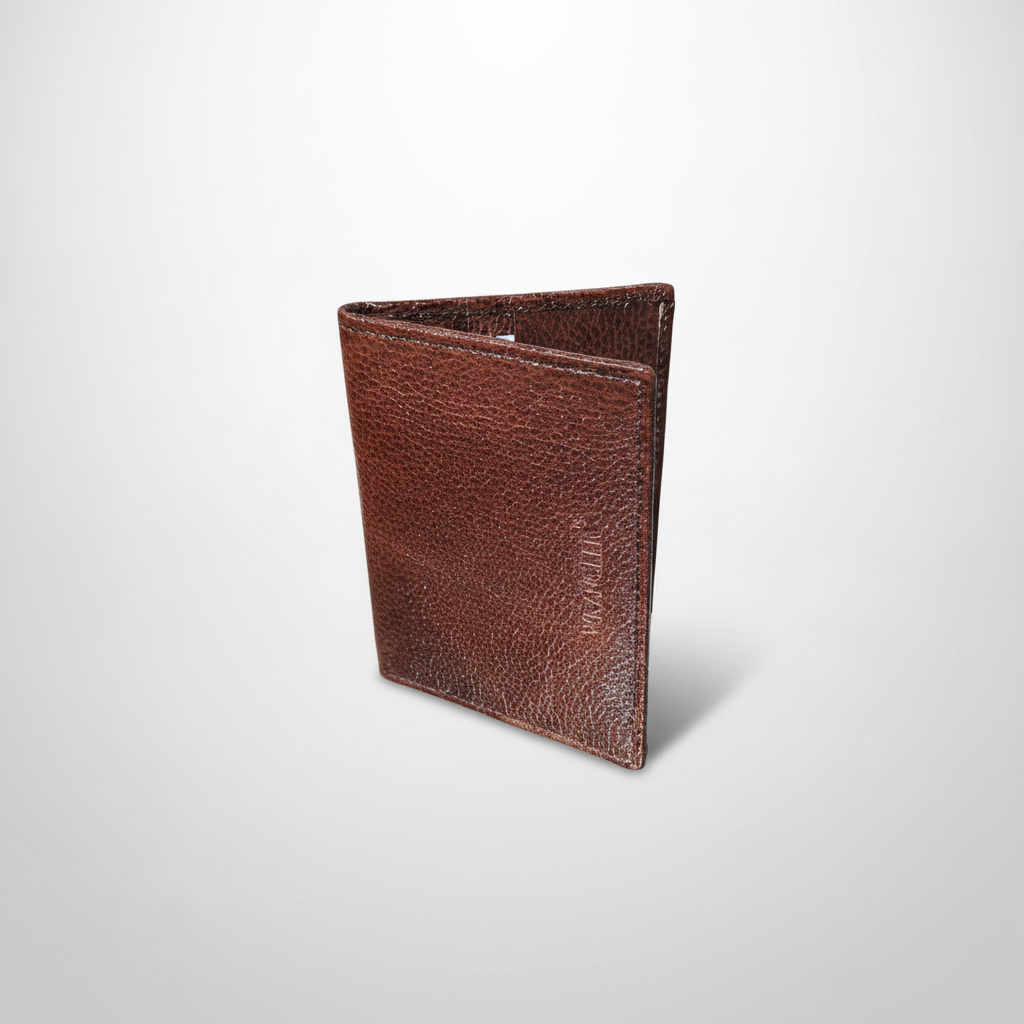 Wrangler Genuine Leather Card Holder – Rich Brown
